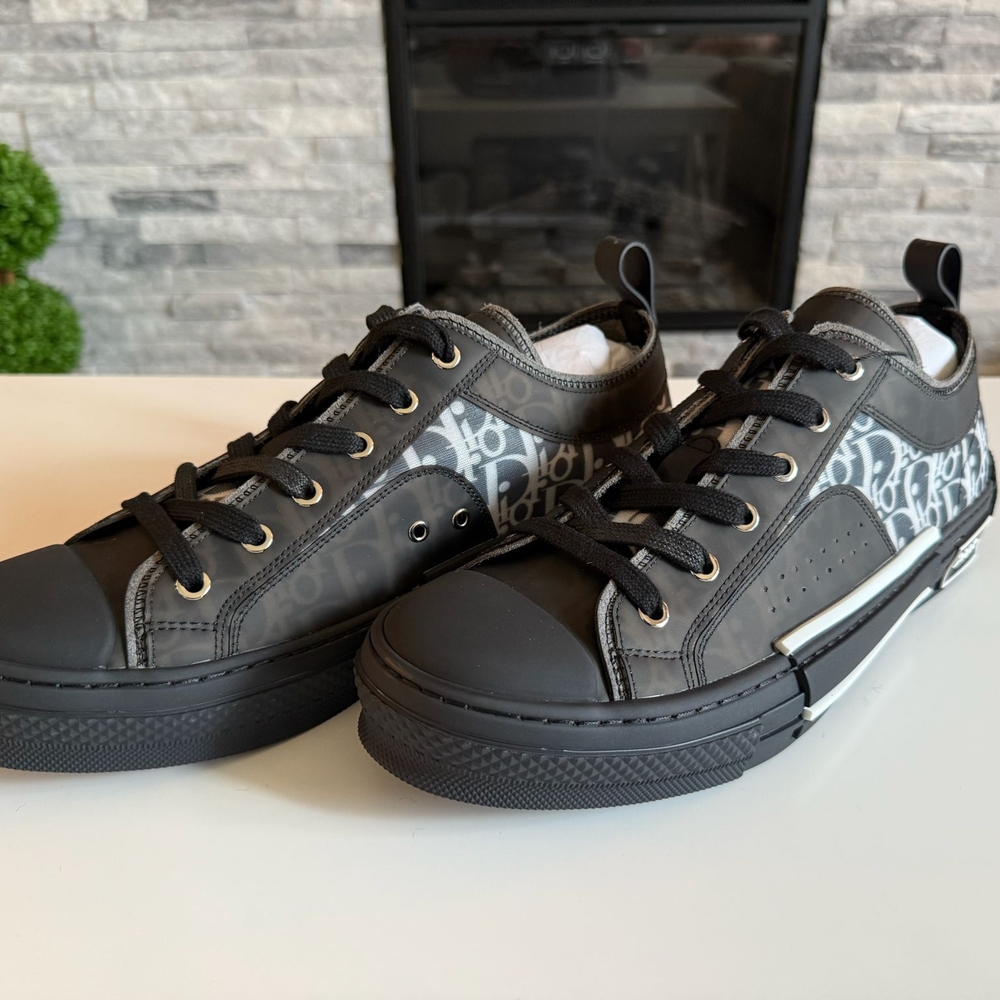 Dior B23 Black Low Top Sneakers Men’s Size 12.5